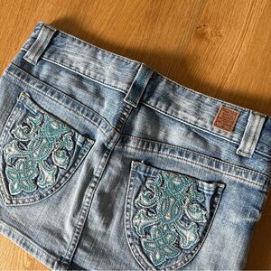 Vintage Guess Jeans Denim Mini Skirt